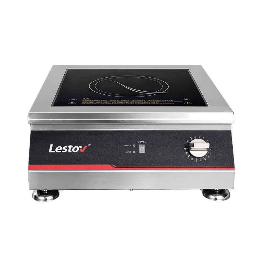 3500W Commercial Induction Cooker Stainless Steel Shell Electric Burner For Restaurant