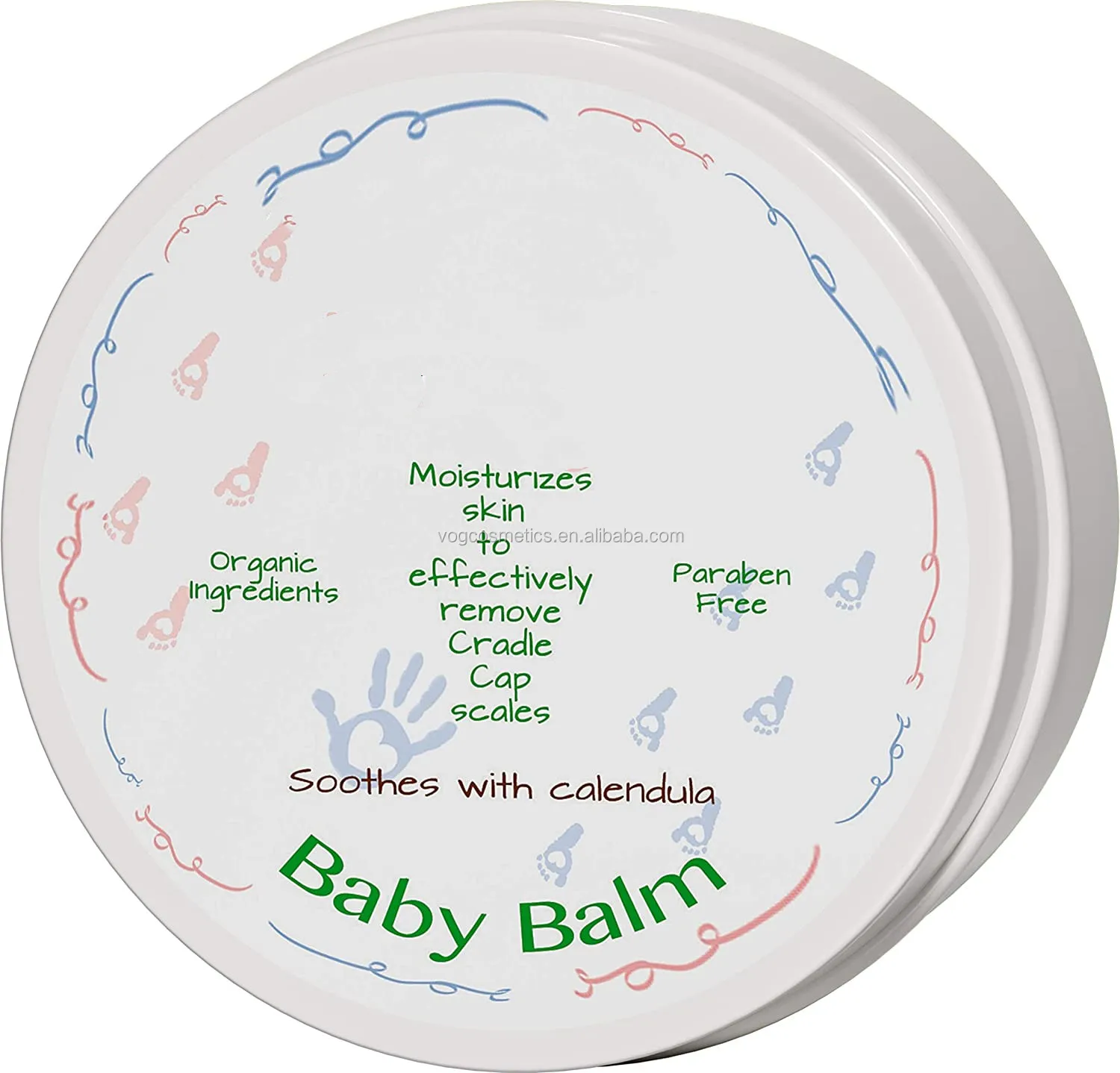 Private Label Baby Balm Dry Scalp Treatment With Manuka Honey Baby Eczema Relief Itch and Rash Cream