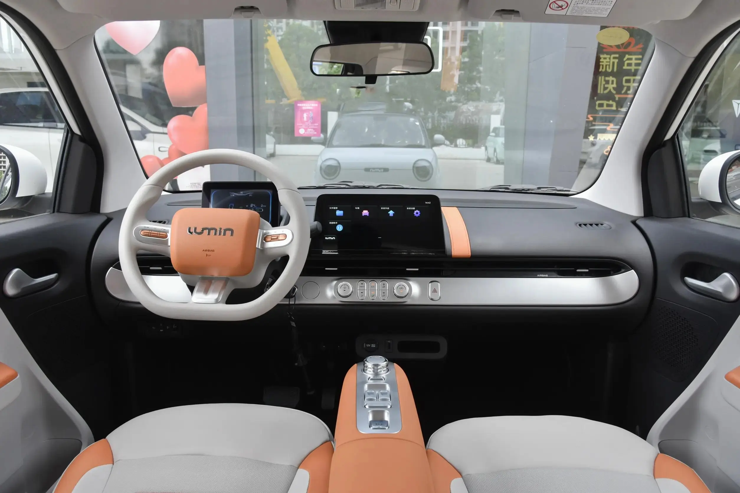 Changan Lumin хэтчбек 4-местный мини-автомобиль с кузовной структурой