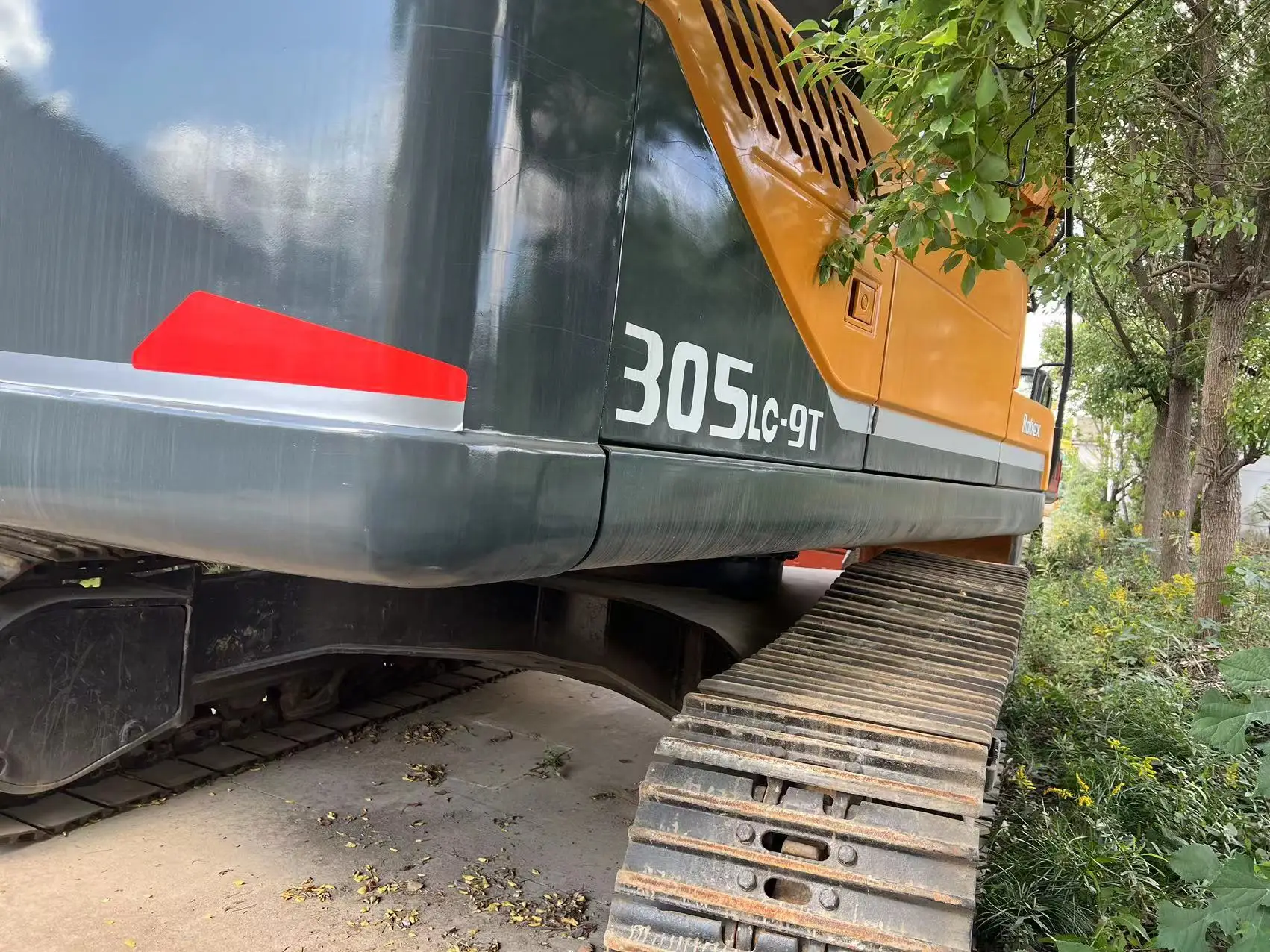 South Korea Used R305LC-9 Hyundai Crawler Excavator with good performance Second hand Hyundai R305LC-9 in stock