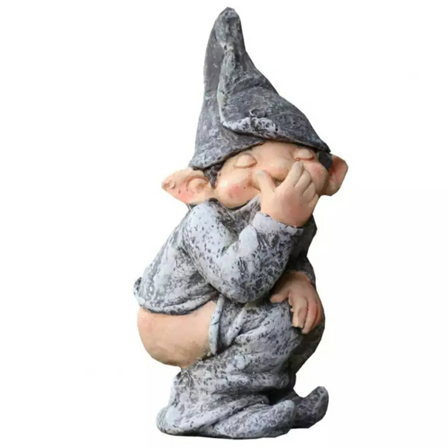 Garden ornament garden Gnome pull Smelly Gnome resin crafts garden Gnome