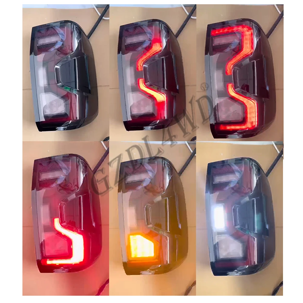 Car Accessaries LED Car Taillights For Ranger 2022 2023 XLT XLS XL upgrade to Wildtrak Tail lights