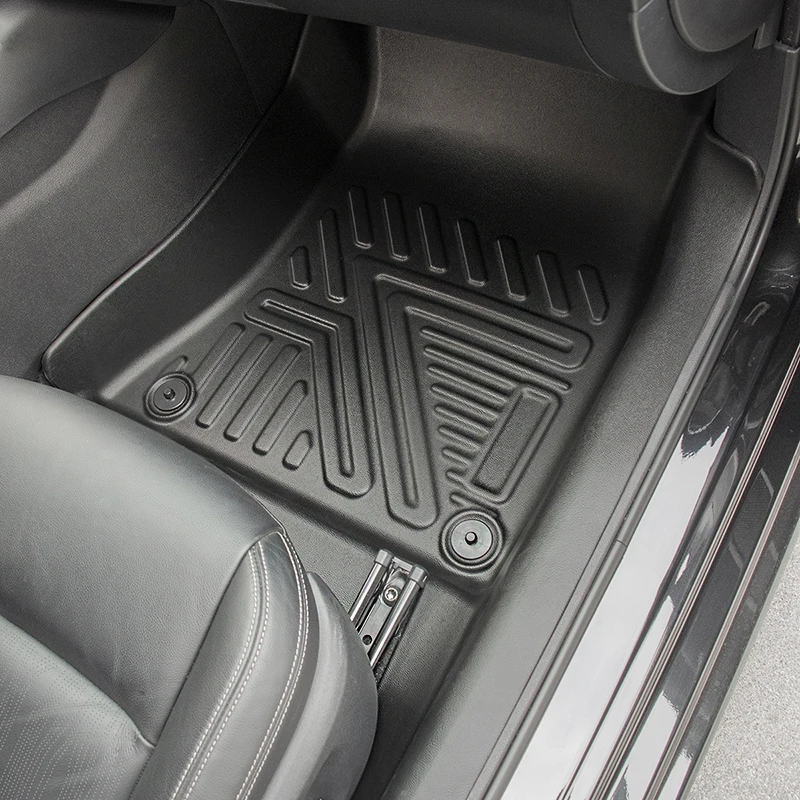 KQD Factory Anti slip TPO material 5D CAR FLOOR MATT is suitable for modify Nissan ALMERA 2019 -on