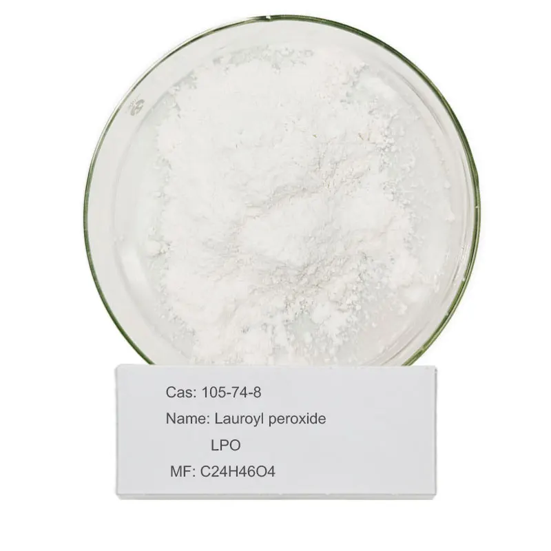 Лауроил пероксид CAS 105-74-8 C24H46O4 LPO дилауроил инициатор
