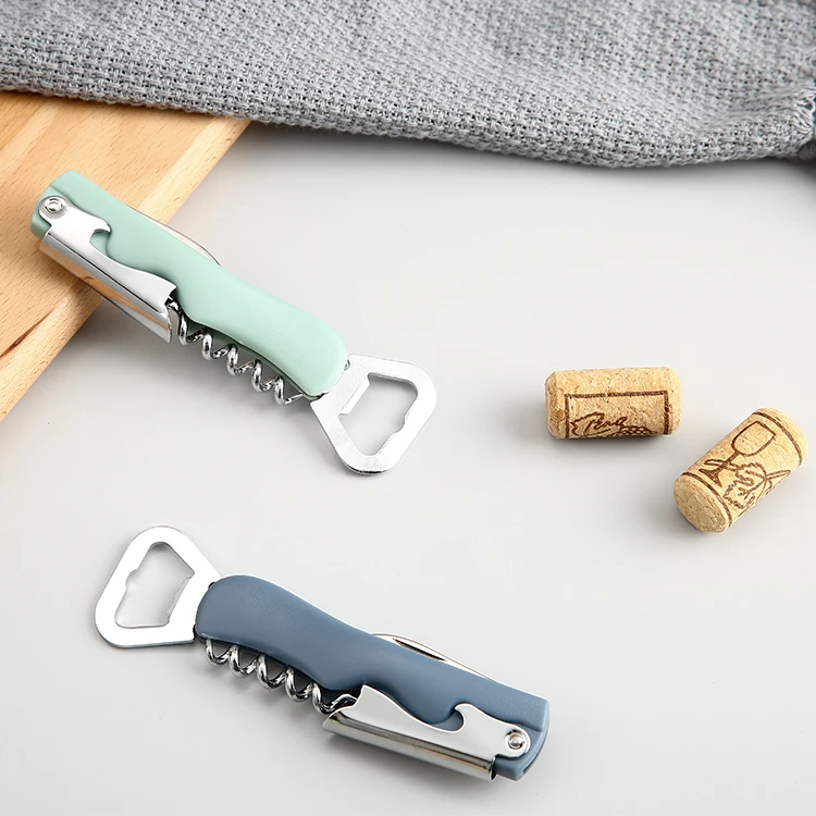 Custom Hot Style Promotional Custom Bottle Opener Corkscrew Wine Opener with Logo