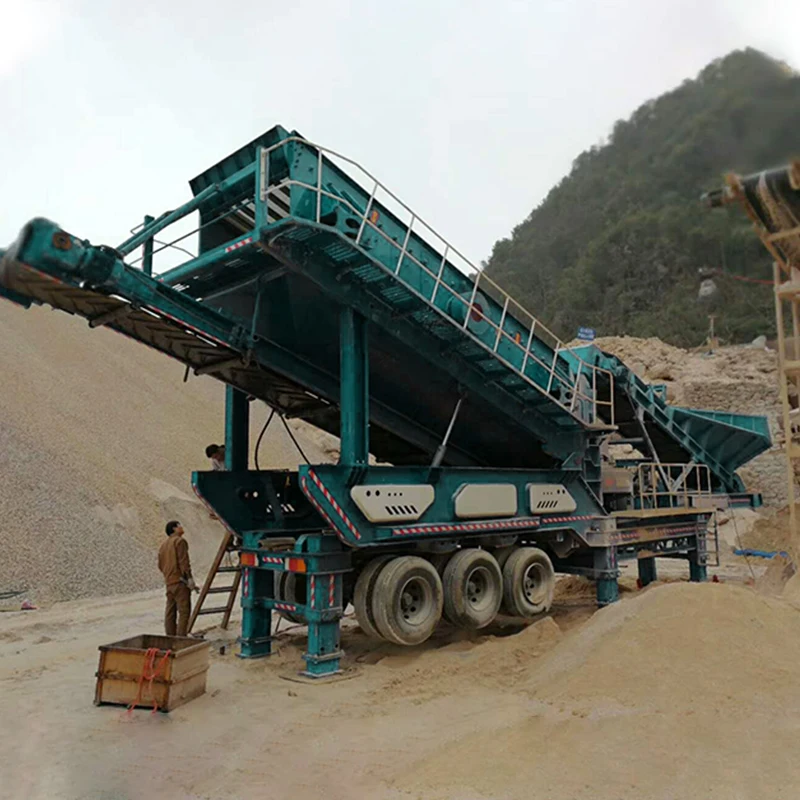 250/300Tph Aggregates Quarry Stone Production Line Limestone Crushing Plant Mobile Stone Crusher Price