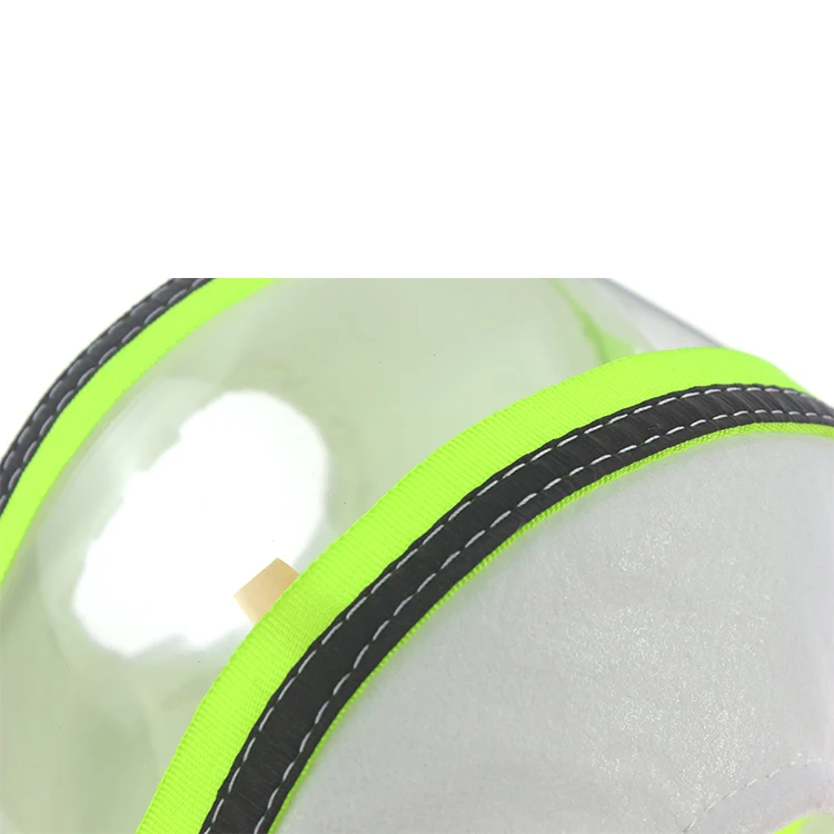 Hot sale PVC safety blowout cover with fluorescent strip flange protection cover with flange protection cover