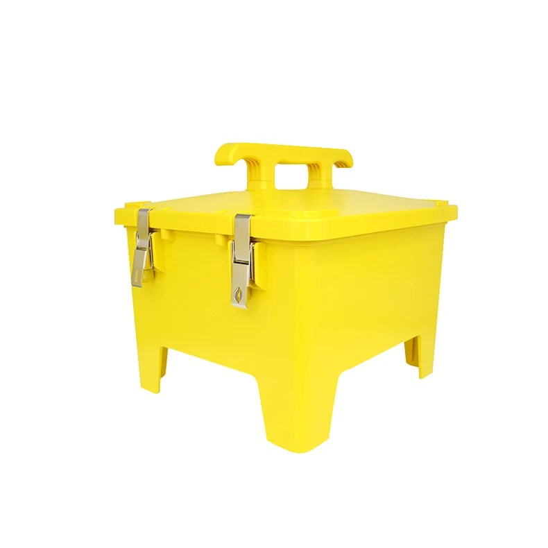 Customised outdoor stackable plastic box, China supply waterproof PC plastic box