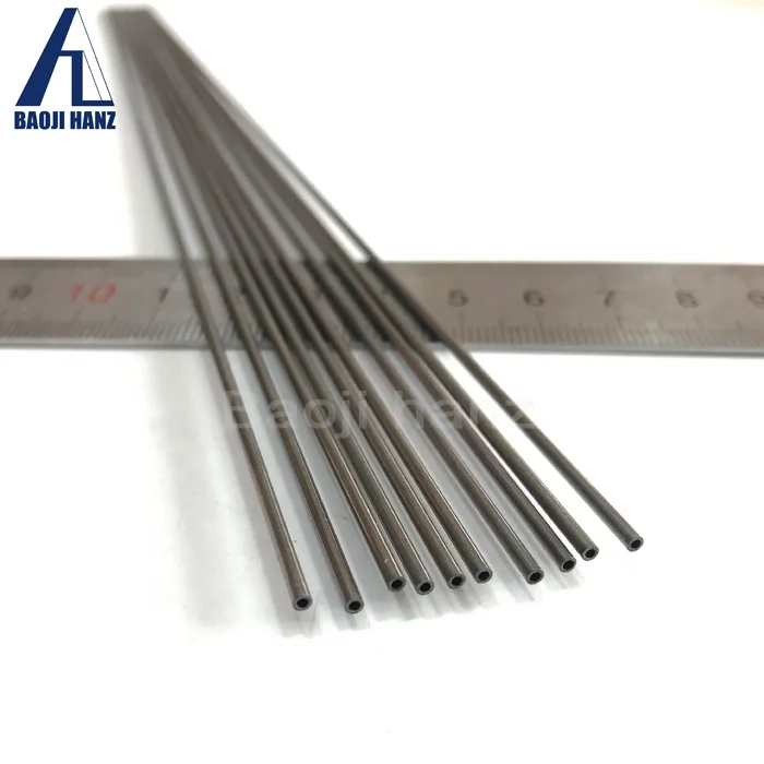 ASTM B338 2 дюймов чистый ti круглая труба титановые трубы цена