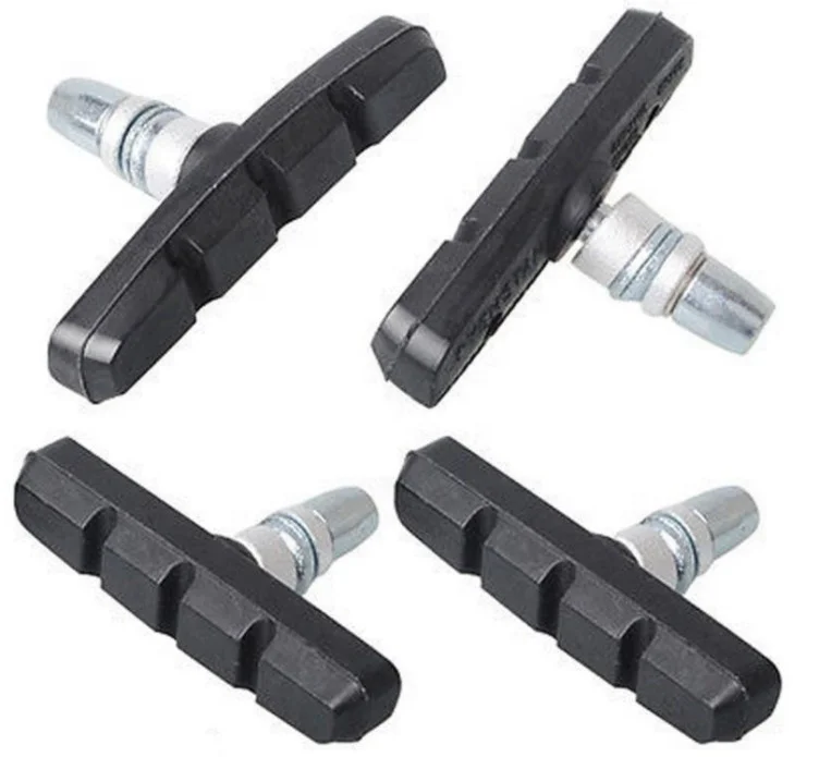 70mm high quality durable rubber bicycle brake shoe  V-brake pads for MTB V-brake use