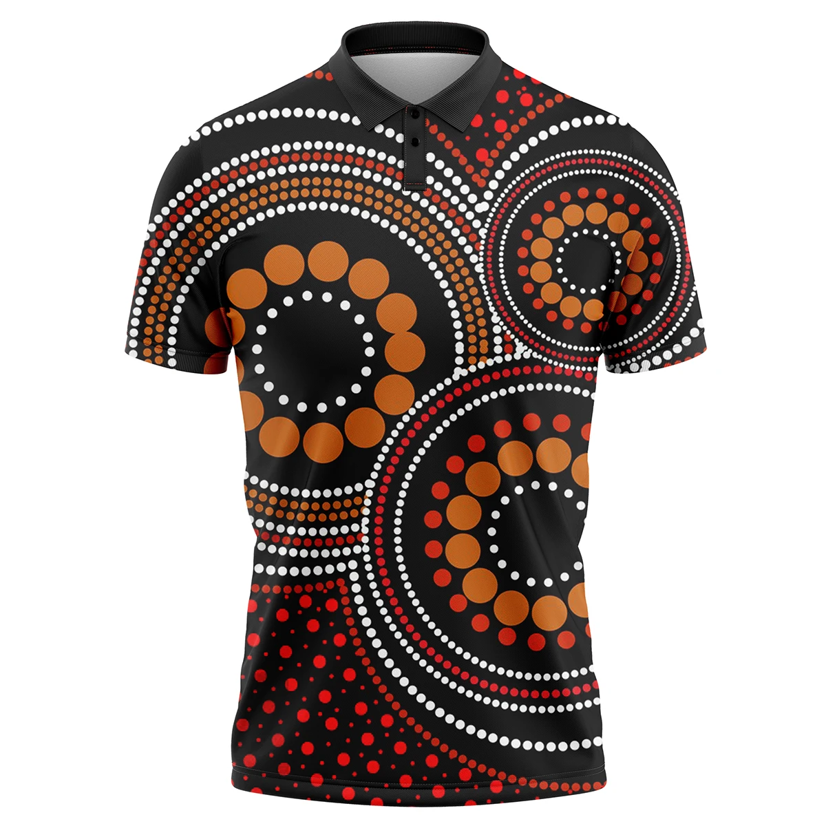 Custom Logo Sublimation Sportswear Sports Clothing for men Australian Aboriginals Sublimated Darts Shirt Polo Shirts