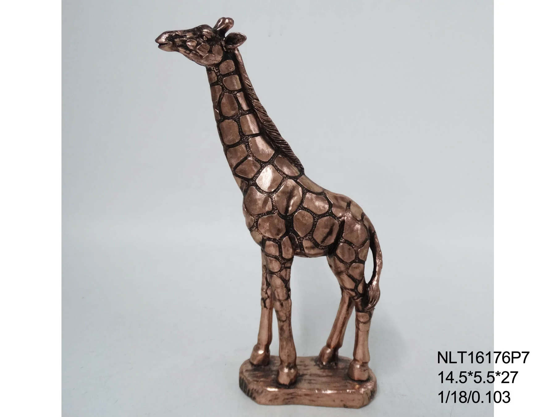 Polyresin resin craft home decor Tableware Decor Animal Sculpture Ornaments Giraffe Statue Polyresin Giraffe Decor