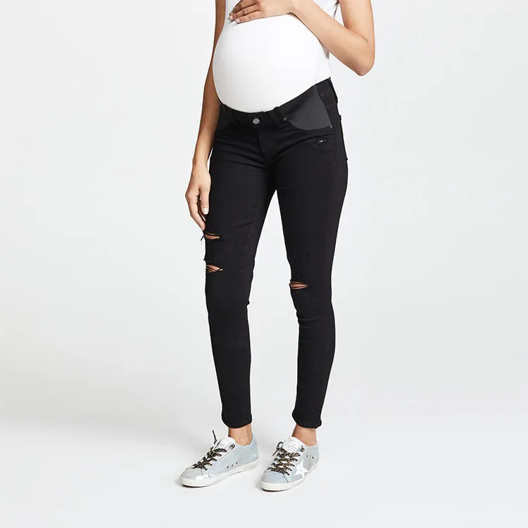 Лидер продаж, джинсы для беременных женщин, брюки для беременных, узкие джинсы для беременных