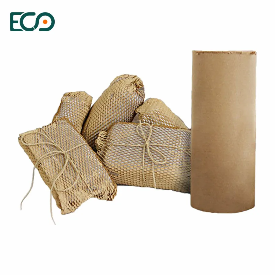 Биоразлагаемая упаковка, сотовая бумага, оберточная Подушка, листовые материалы для вина, косметики, стеклянная бутылка