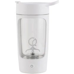Wholesale Personalized Protein Powder Blank Plastic Gym Electric Shaker Cups Water Bottle With USB Rechargeable
