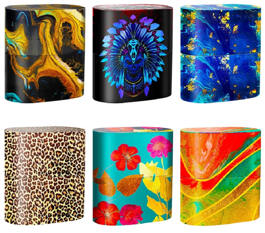 Crystal Epoxy Resin Casting Molds for DIY Protective Earphone Case Cover silicone resin mold suitable for aairpots