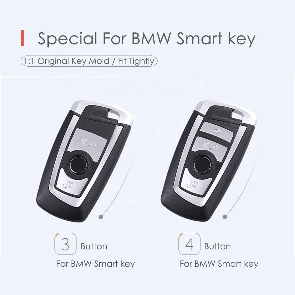 Чехол MUSUHA для автомобильного ключа BMW, полузащитный ТПУ чехол для автомобильного ключа BMW 1 Series 2 3 4 5 6 7 Series X3 X4 M2 M3 M4 M5 M6