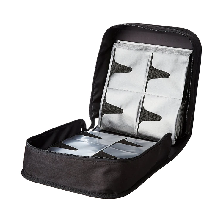 High quality material holds 128 CD/DVD Discs wallet,wholesale custom cd wallet