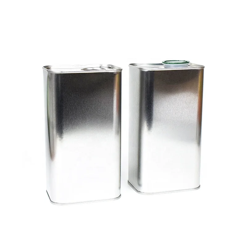 1L 1000ml factory stock wholesale logo custom food grade olive oil peanut canola motor oil empty tin cans