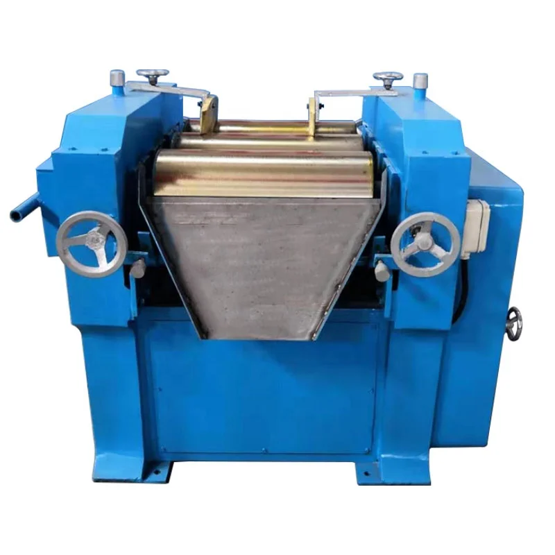 Three Roll Mill Grinding Machine for spices powder