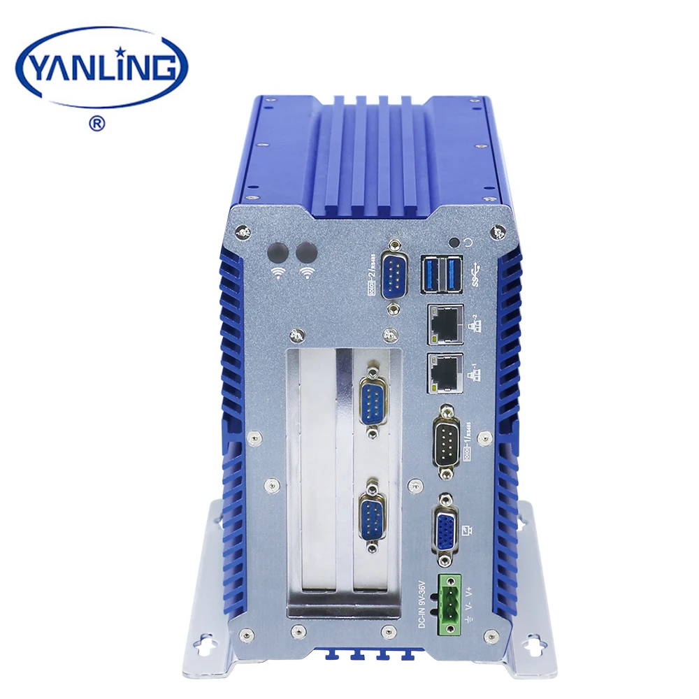Высокая производительность Intel 3865u безвентиляторный yanling 2 ethernet Мини ПК с pci слот