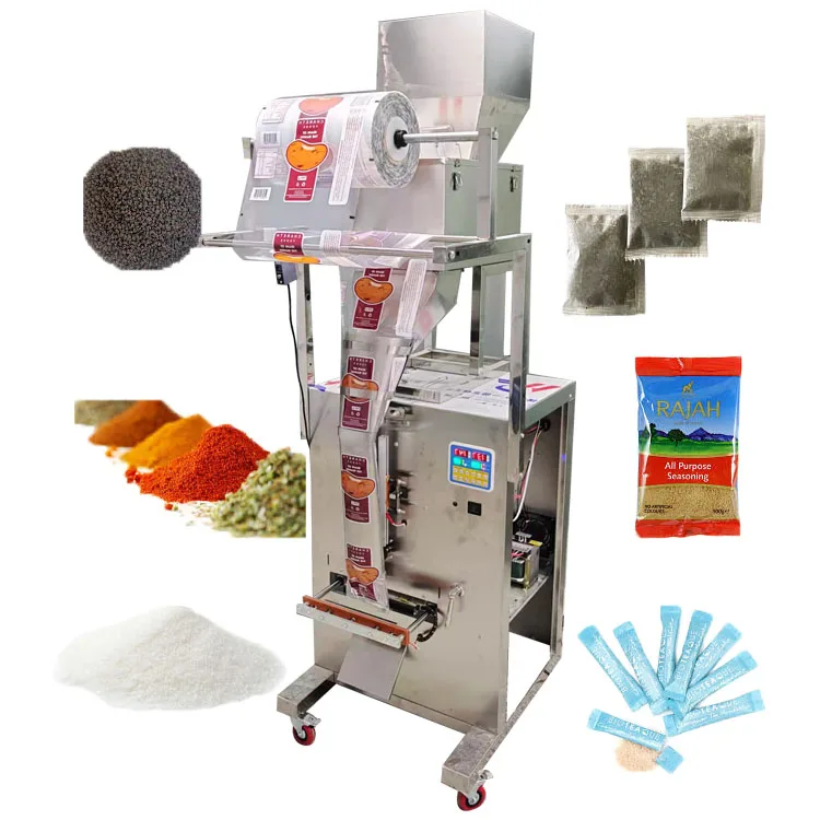 Automatic Multifunction Weigh Bag Packaging Machines Food Grain Spice Sugar Pouch Coffee Tea Bag Sugar Packing Machine