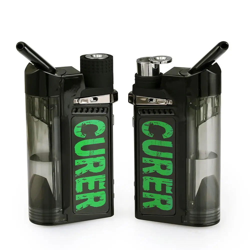 
Authentic LTQ Vapor Curer kit 3 in 1 dry herb vaporizer wax vaporizer with water bong tank 