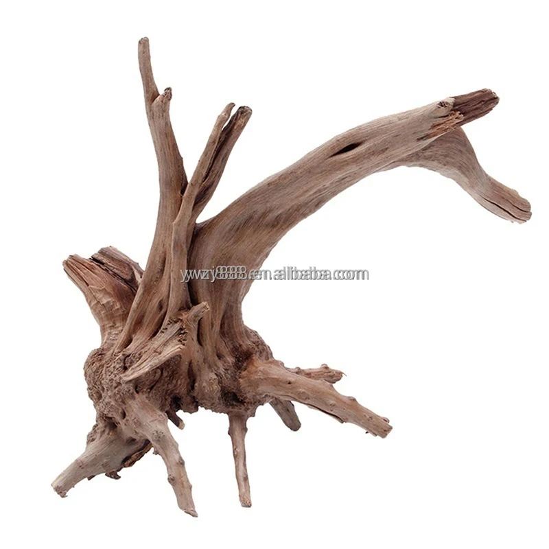 02       Wood Trunk Driftwood Tree Aquarium Fish Tank Plant Branch Decoration Ornament Landscape Flower Grass Decoration