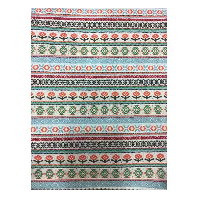 European style luxury brand yarn dyed floral G+ print jacquard brocade fabric for bags and shoes