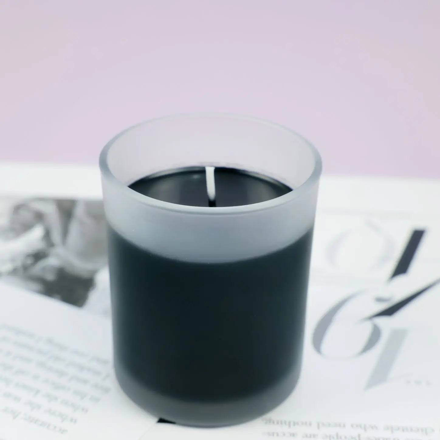 Wholesale top-selling rainbow colorful soy wax scented candle with private label