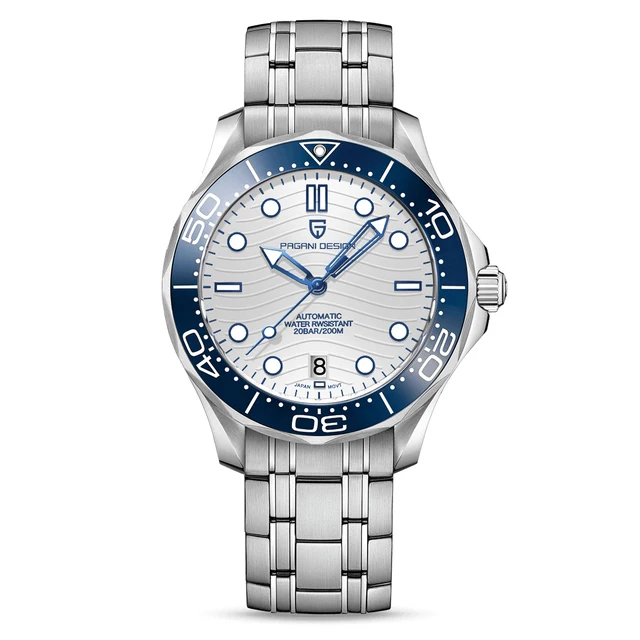 2022 PAGANI DESIGN PD 1685 Men Luxury Sapphire Crystal Mechanical Watches Diver Waterproof Sports NH35A Montre