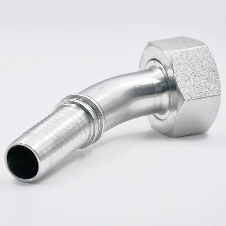Customized High Quality Male Orfs Hydraulic Elbow Hose Pipe Fittings And Ferrules Distributor