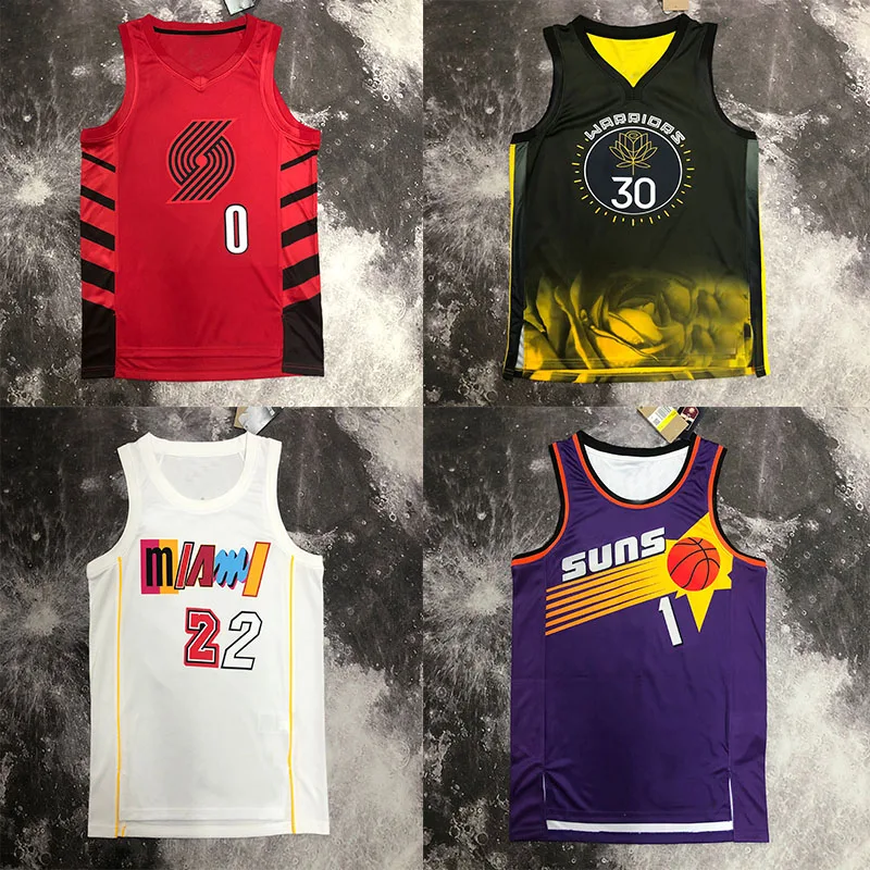 2022-23 Season  Newest style  all  32 teams basketball  top  jersey