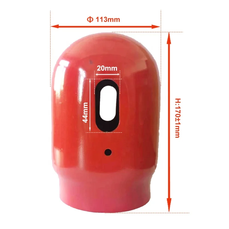 manufacturers directly Industrial oxygen bottle protective cap oxygen acetylene Cylinders protective cap