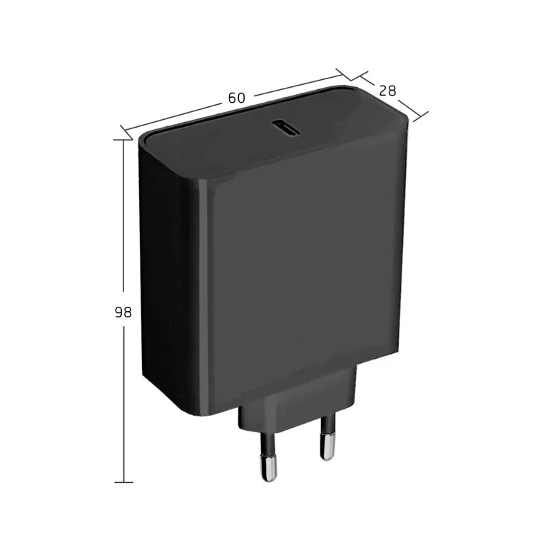 Новые трендовые электронные товары USB C порт быстрая зарядка 87 Вт Настенный адаптер PD зарядное устройство