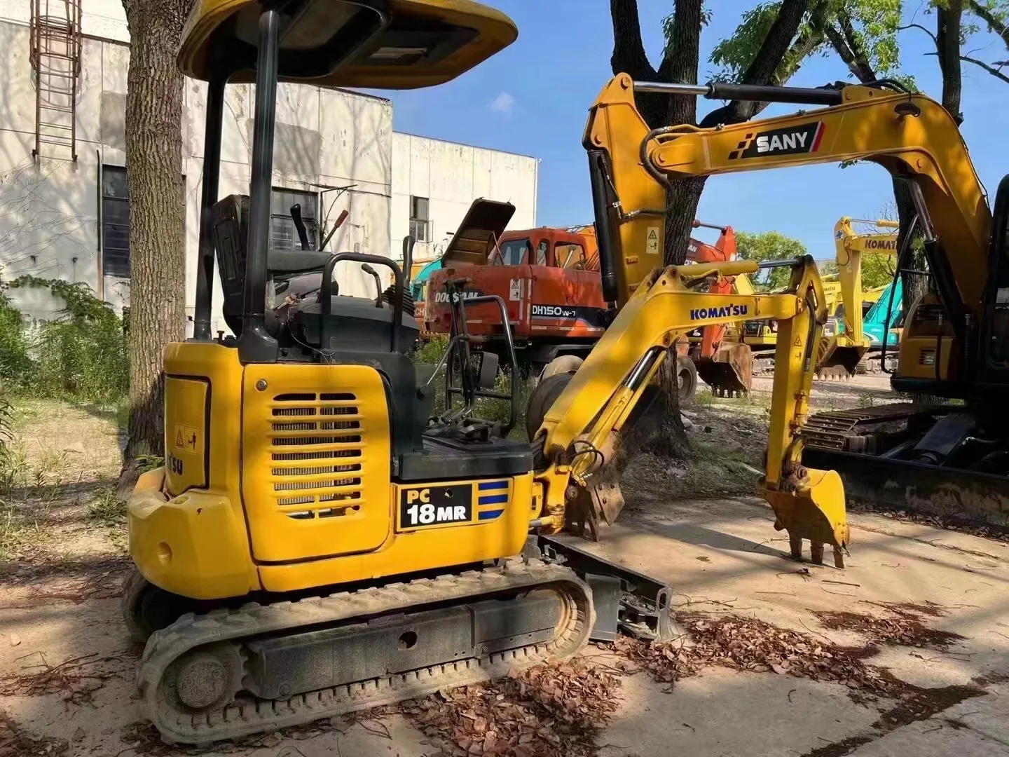 Mini Komatsu PC18MR Hydraulic Tracked Excavator 1ton 1.8ton 2ton 3 ton Used Komatsu Excavator PC18