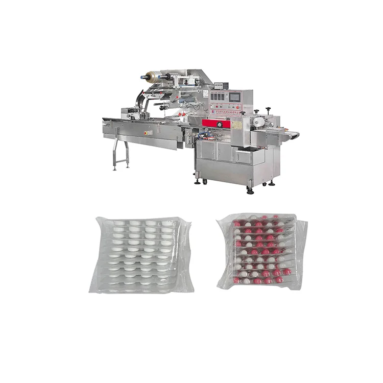 Multi-Function Horizontal flow packing machine for ice lolly/candy/chocolate bar snack food pouch