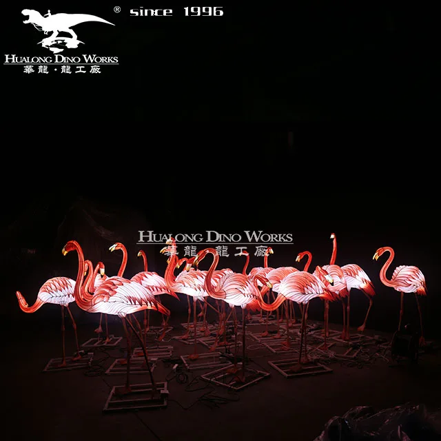 Life size animal lantern show tradition chinese new year festival lantern