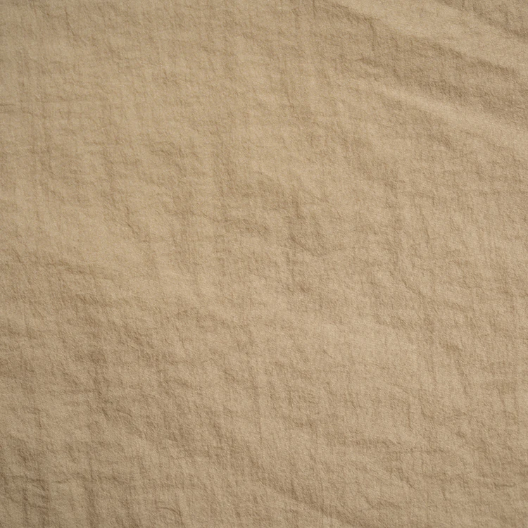 Twill crinkle  light weight thin down proof plain weave sportswear down jacket  nylon fabrictextile