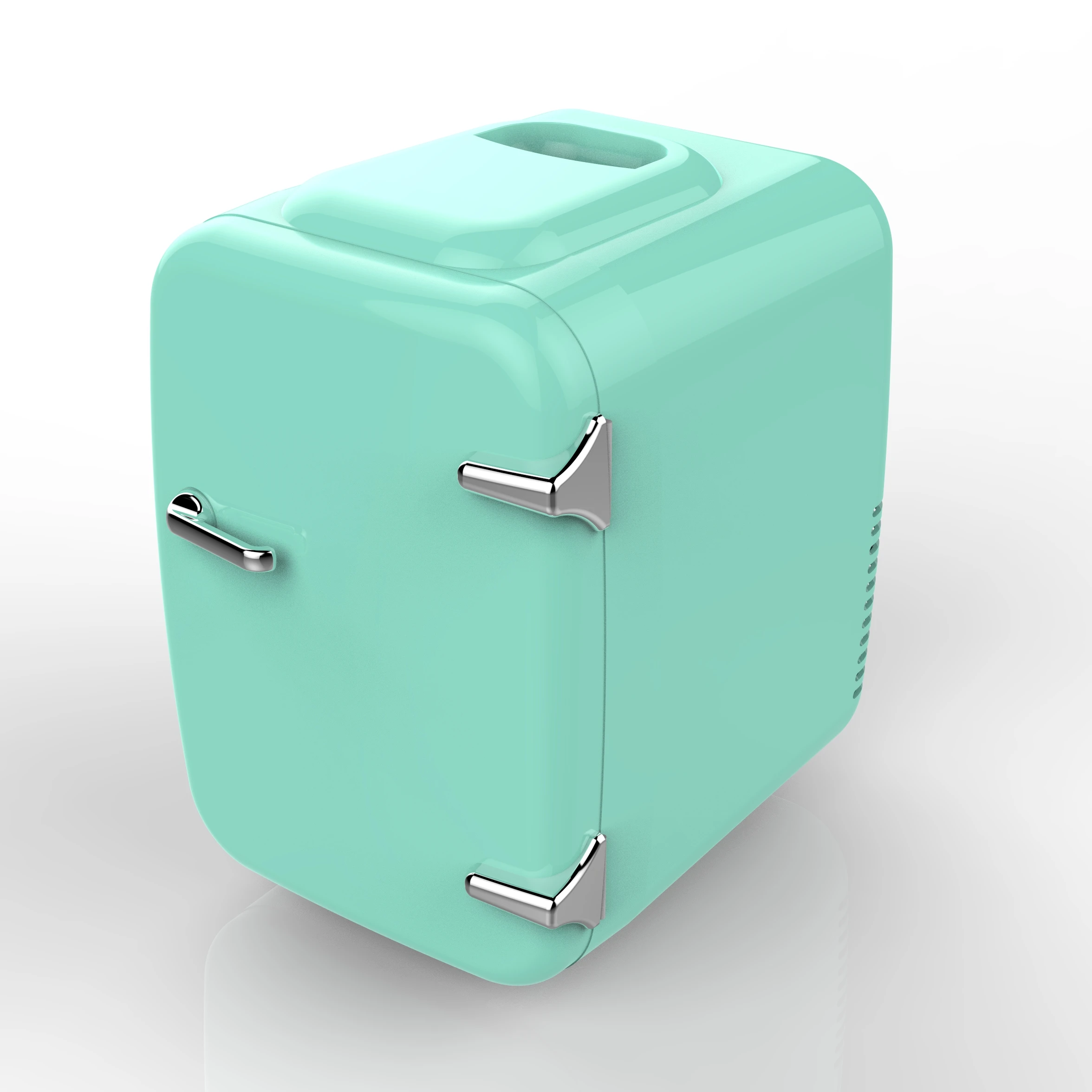 hot sale portable mini cute car cooler refrigerator for skin care and car, beauty luxury small China fridge