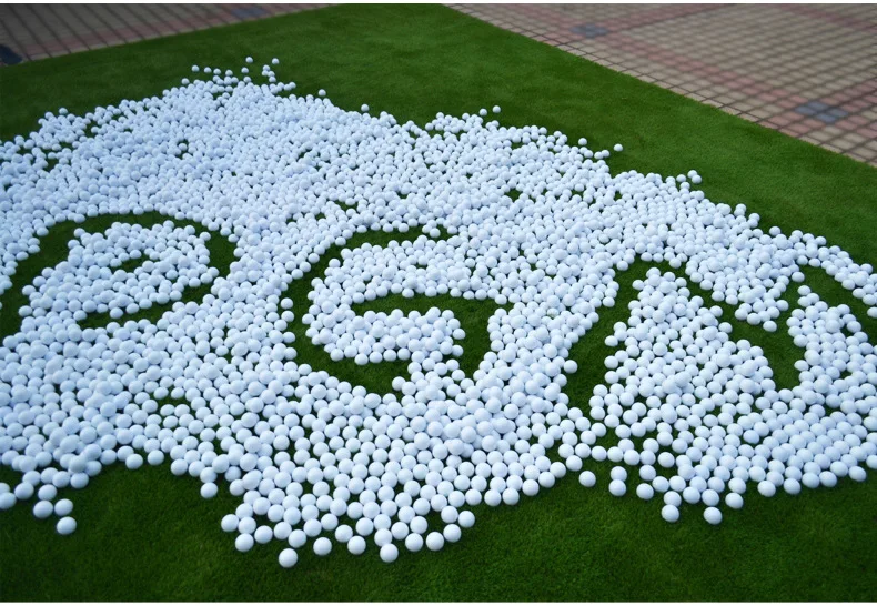 PGM Q003 wholesale practice blank golf balls training driving range custom logo golf balls