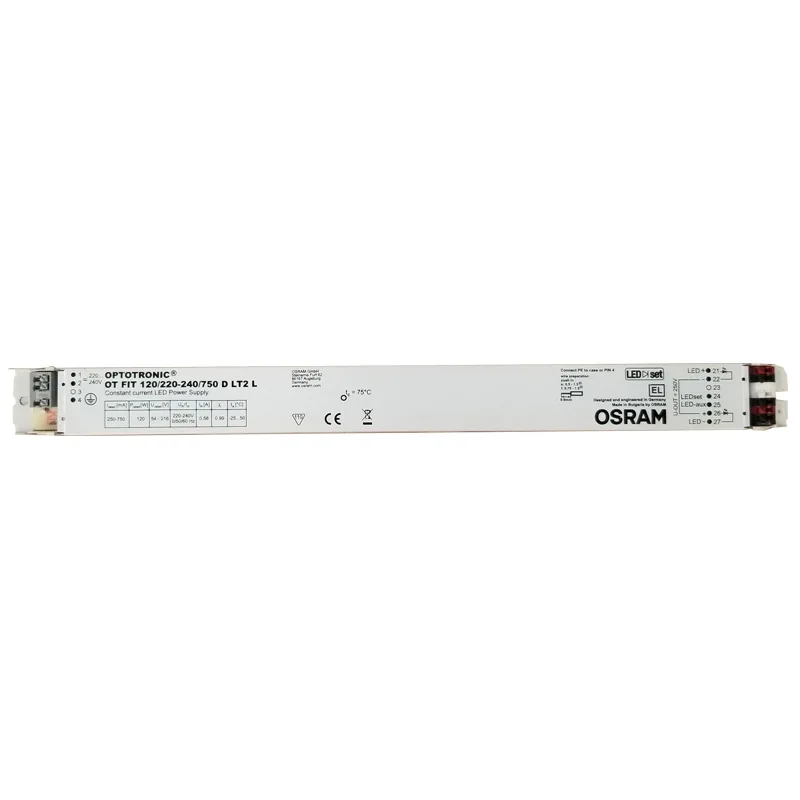 OSRAM- PF>93% 120W 250-750mA 54-216V Constant Current LED Driver Power Supply For LED Panel Light High Bay Light