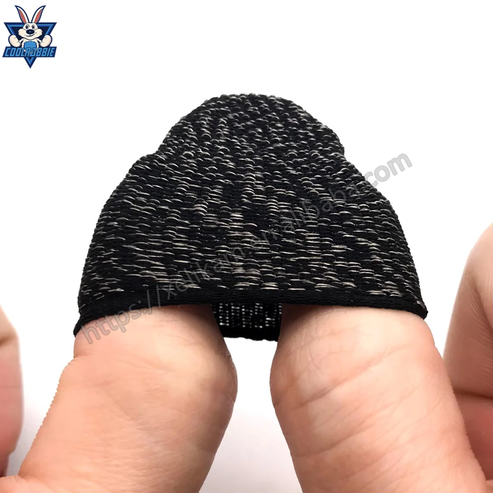 2023 Factory For PUBG Finger sleeve Anti-Sweat Fingertips Smartphone Touch Screen Finger Ttips Mobile Gaming Finger Sleeve