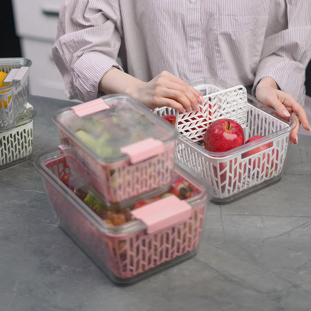 Хорошее качество NIKA FRESH BOX долговременные сохранные замки в влагопрозрачном материале для легкой сортировки