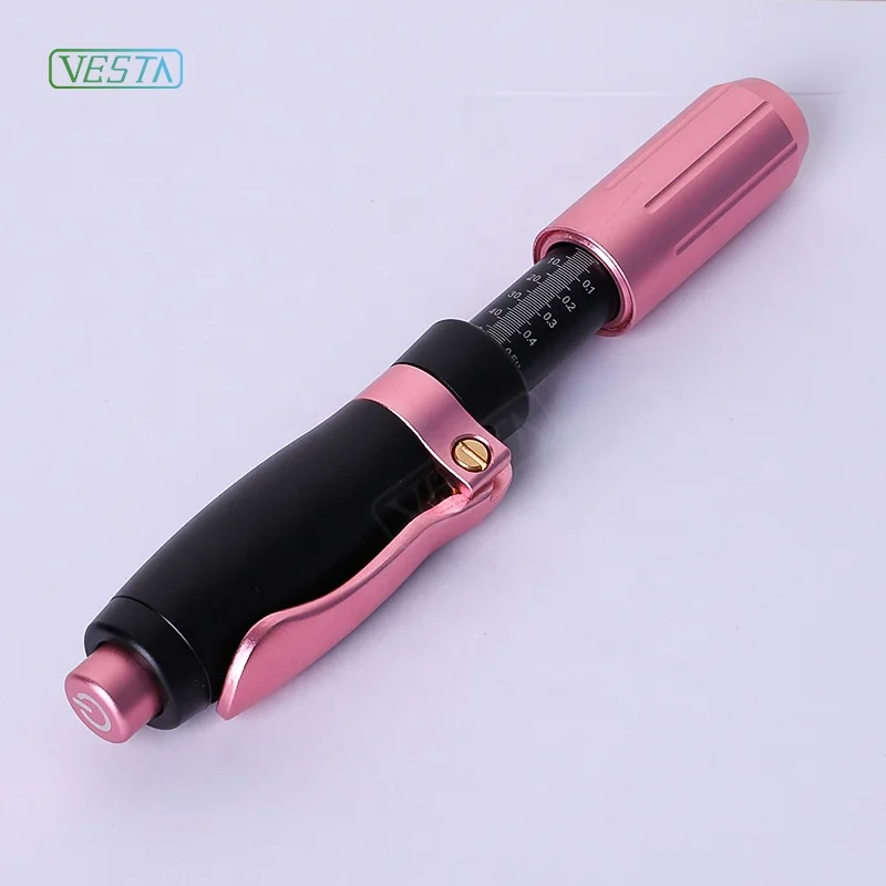  Лидер продаж 2021 гиалуроновая инъекционная Ручка plus # TOP1 Vesta высокого давления ручка с гиалуроновой кислотой для губ против