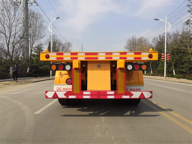 truck trailer container  3 axle 40 ft container chassis skeletal trailer Customizable length