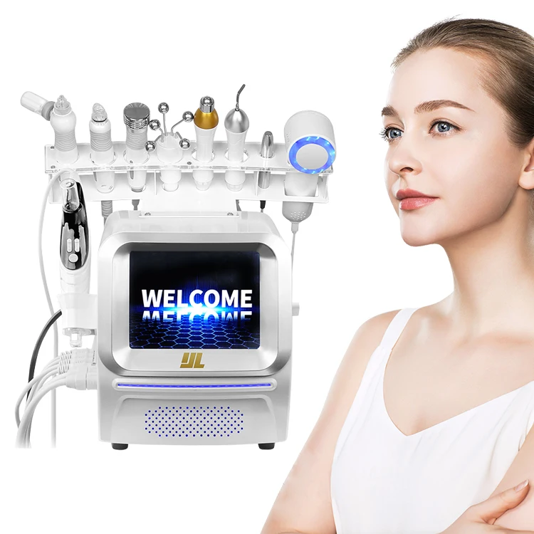 6 in 1Oxygen Water  Hydro Beauty Machine 10 In 1 Hydro Dermabrasion Diamond Micro Dermabrasion For Sale
