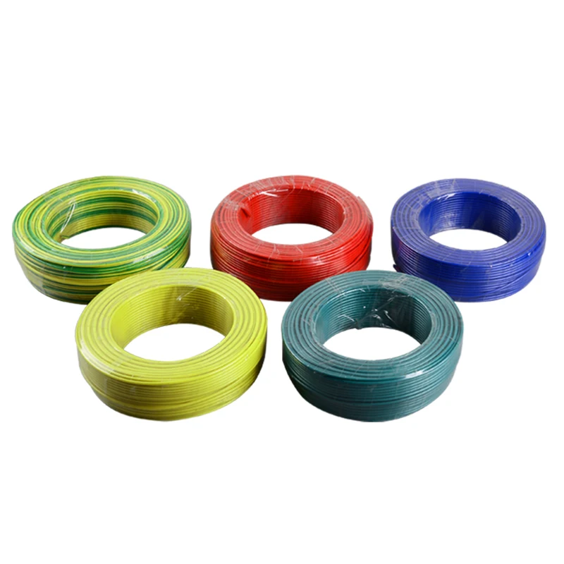 18-40Awg Электрический медный одножильный изолированный кабель из ПВХ для распределительной коробки