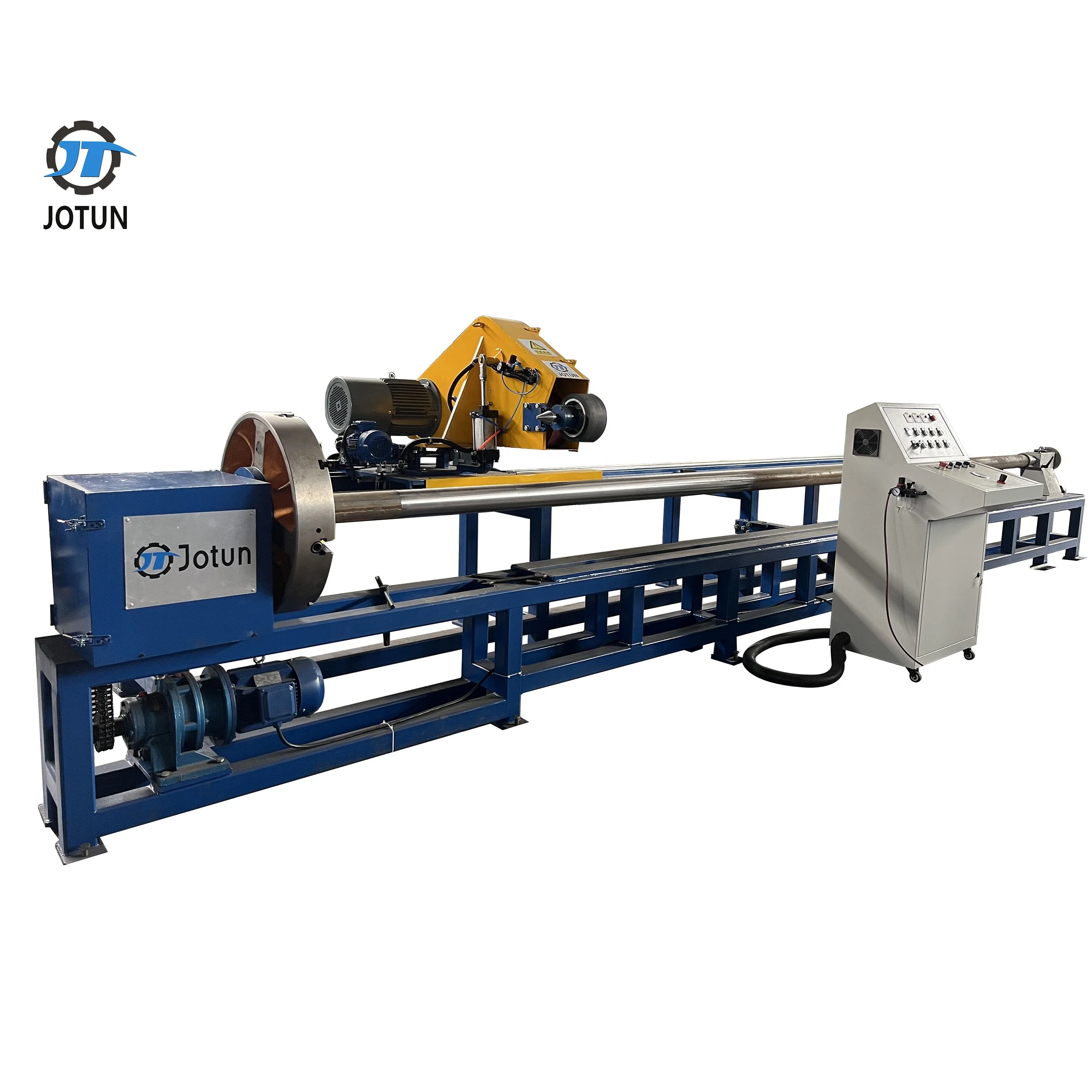 full automatic grinding and polishing machine for metal tank shell and shell cover