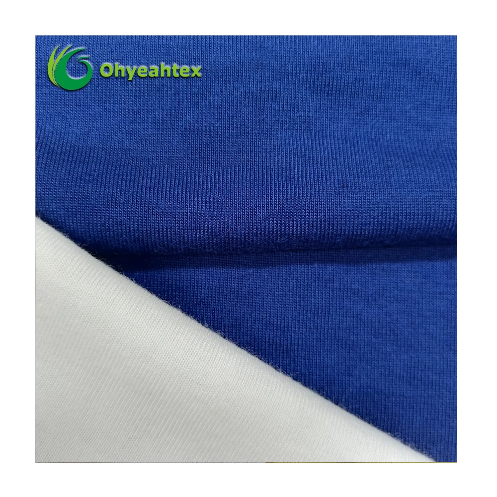Soft Heat-Resistant Knit Recycled 100% Polyester Jersey Fabric For Dress